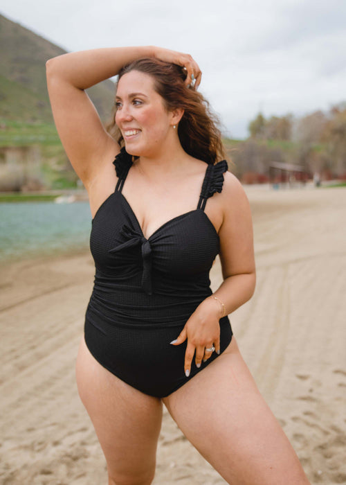 2XL, Khaki) Modest Bathing Suit for Women Tummy Control Swimwear